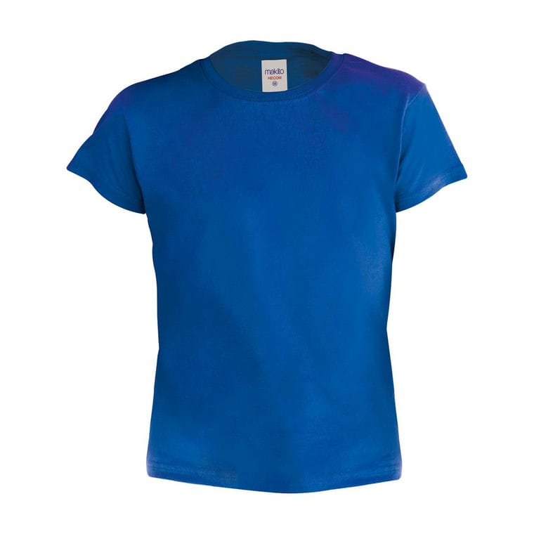 Tricou colorat copii Hecom Kid albastru 6-8
