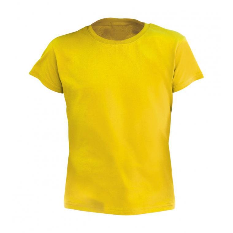 Tricou colorat copii Hecom Kid galben 10-12
