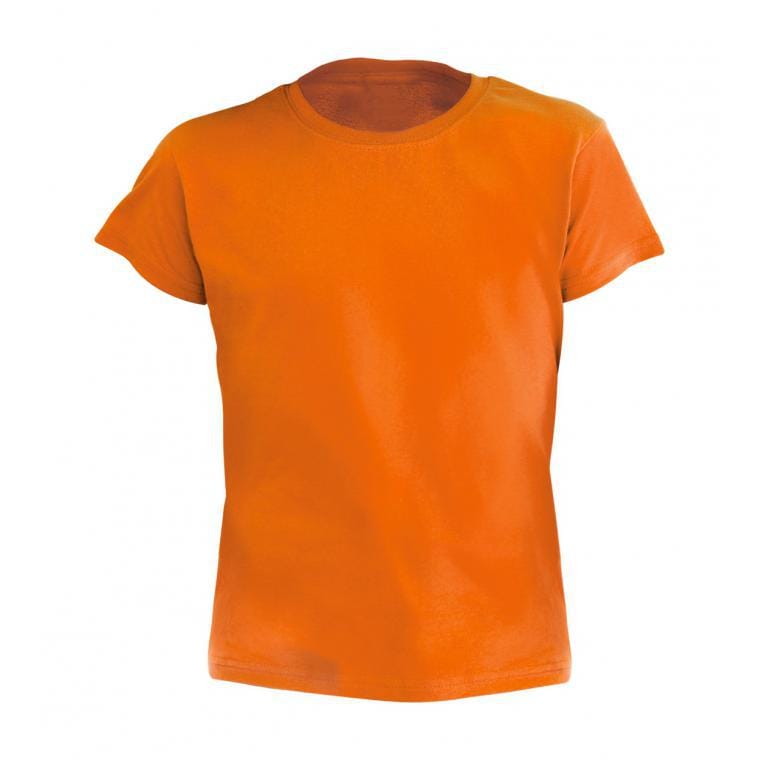 Tricou colorat copii Hecom Kid portocaliu 4-5