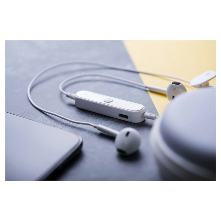 Căști bluetooth Sopral alb