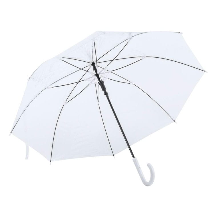 Umbrelă Fantux alb transparent