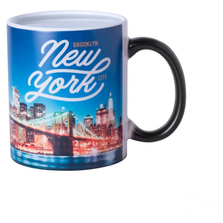 Cană pentru sublimare Bardot negru alb