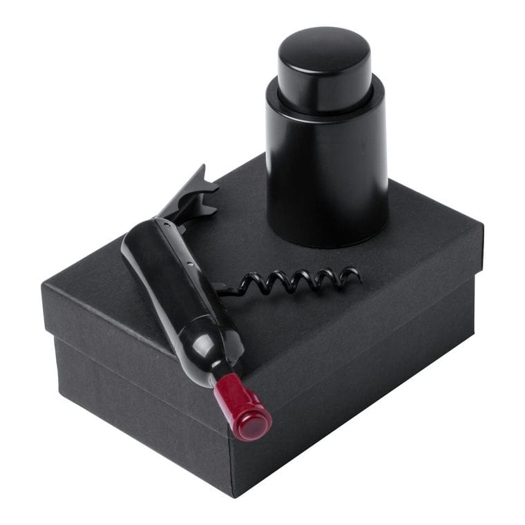 Set pentru vin Kazan negru