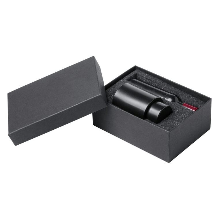 Set pentru vin Kazan negru