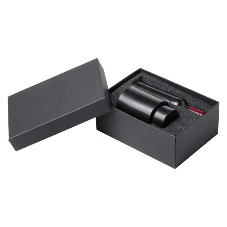 Set pentru vin Kazan negru