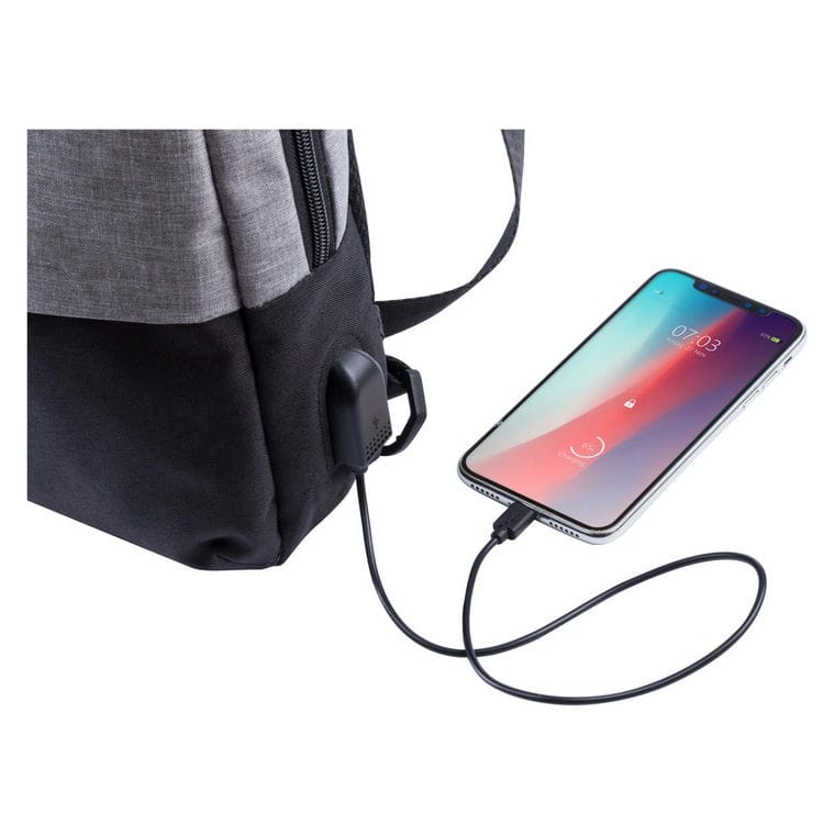 Rucsac pentru un umăr Versox cenușiu