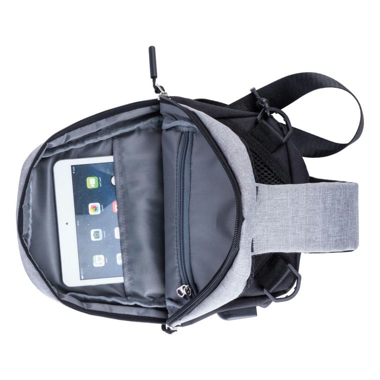 Rucsac pentru un umăr Versox cenușiu