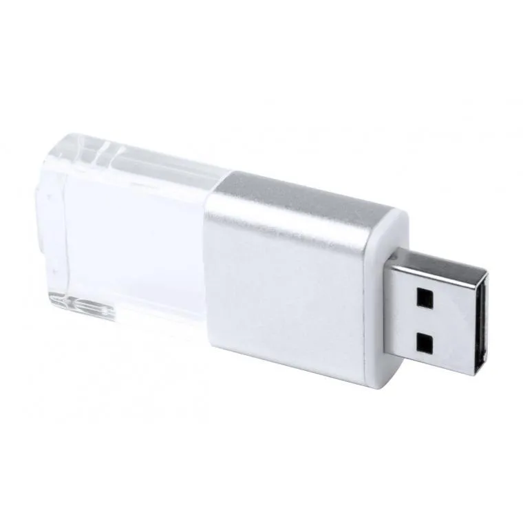 Memorie USB Rantix 16GB transparent argintiu