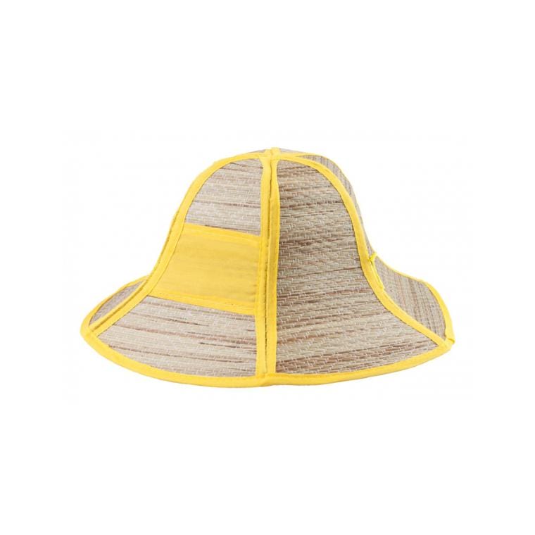 Pălărie de paie Caraibe Galben