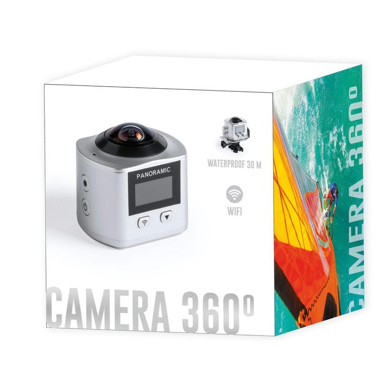 Cameră 360º Logans gri