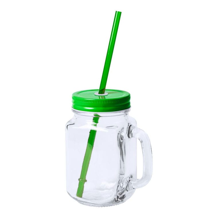 Pahar borcan Heisond verde