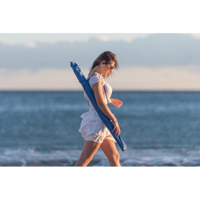 Umbrelă de plajă Sandok albastru