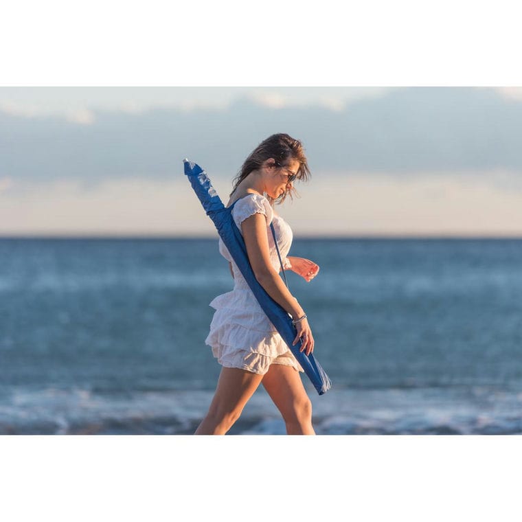 Umbrelă de plajă Sandok albastru