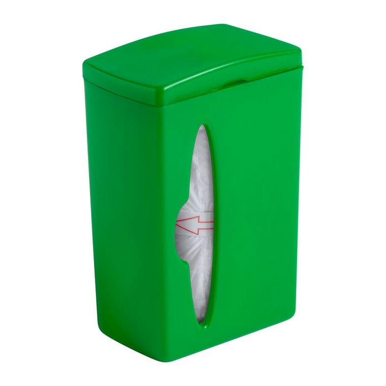 Dispenser de pungi pentru deșeuri Bluck verde