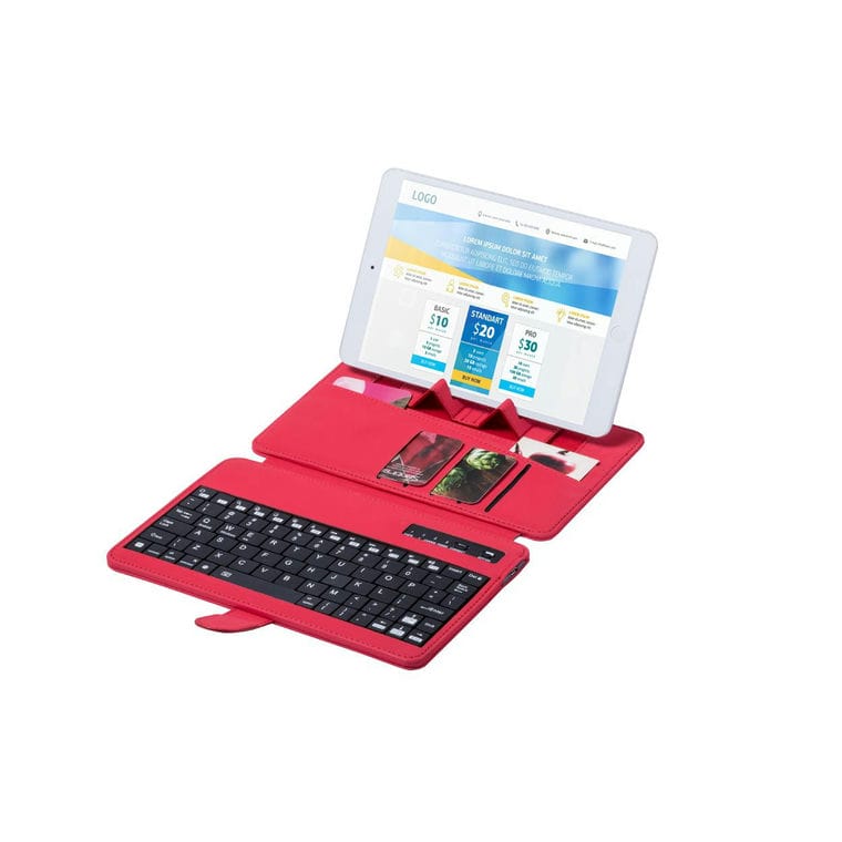 Suport cu tastatură Dustin roșu