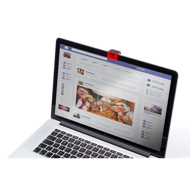 Obturator cameră web Fewek roșu