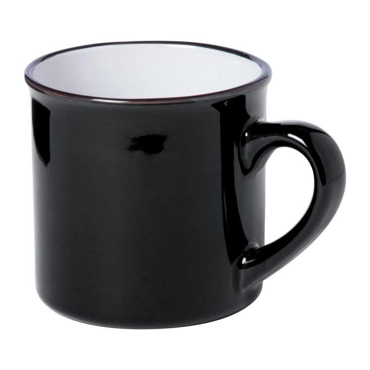 Cană Sinor negru alb