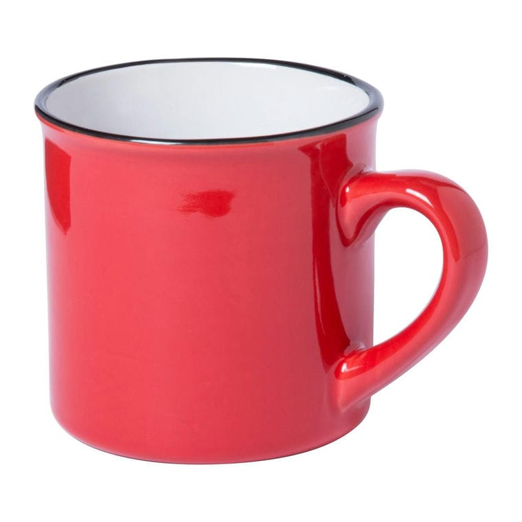 Cană Sinor roșu alb