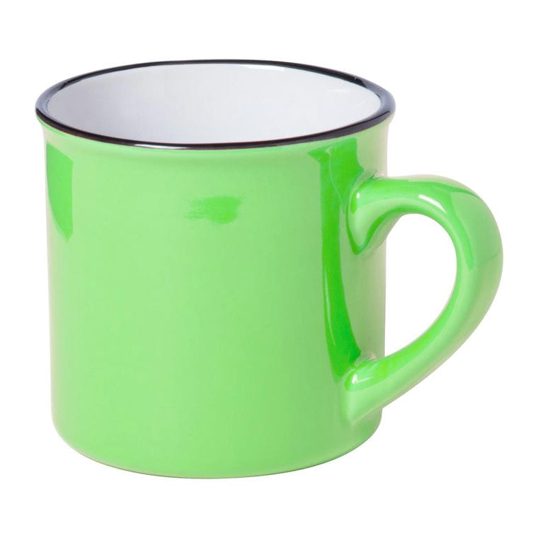 Cană Sinor verde deschis alb