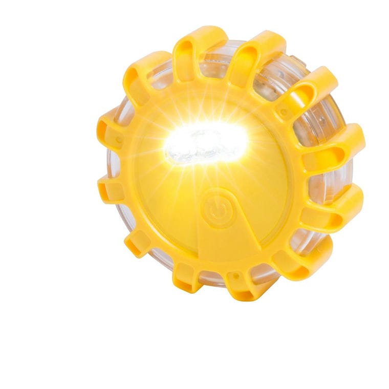 Lanternă cu lumină de urgență Trend galben