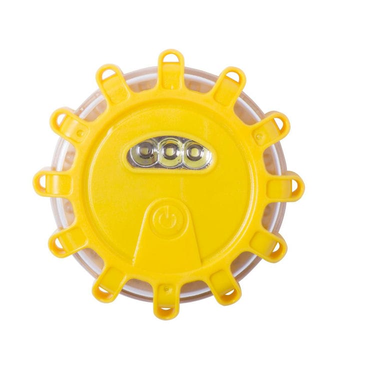 Lanternă cu lumină de urgență Trend galben