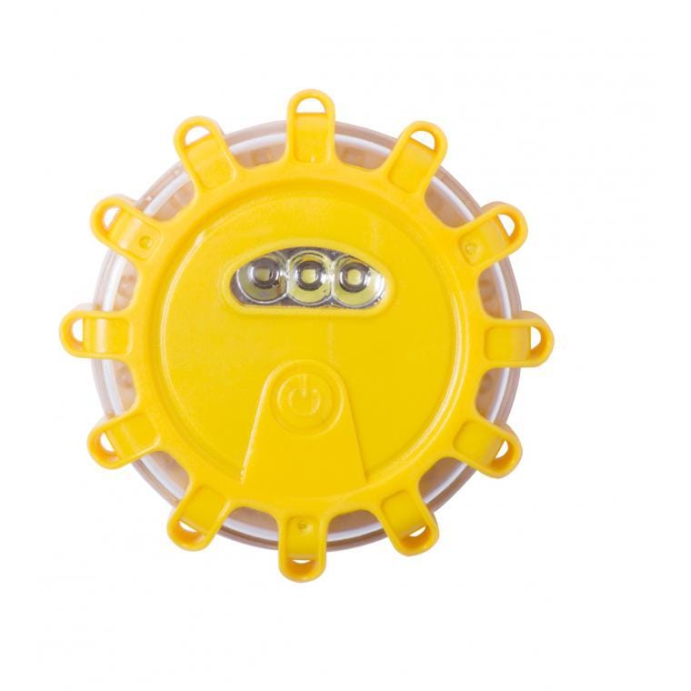 Lanternă cu lumină de urgență Trend galben