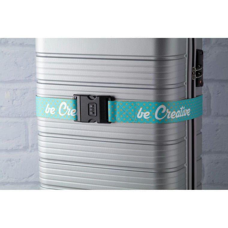 Curea de siguranță pentru bagaje Terminal II alb