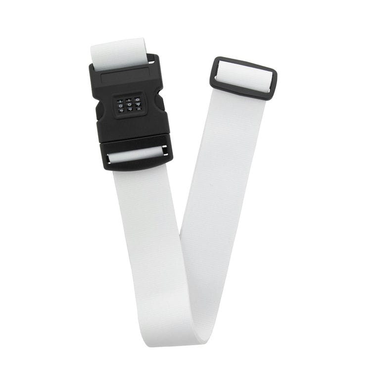 Curea de siguranță pentru bagaje Terminal II alb