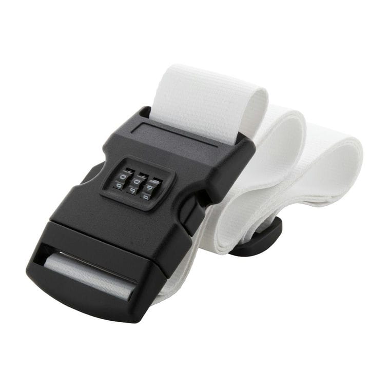 Curea de siguranță pentru bagaje Terminal II alb