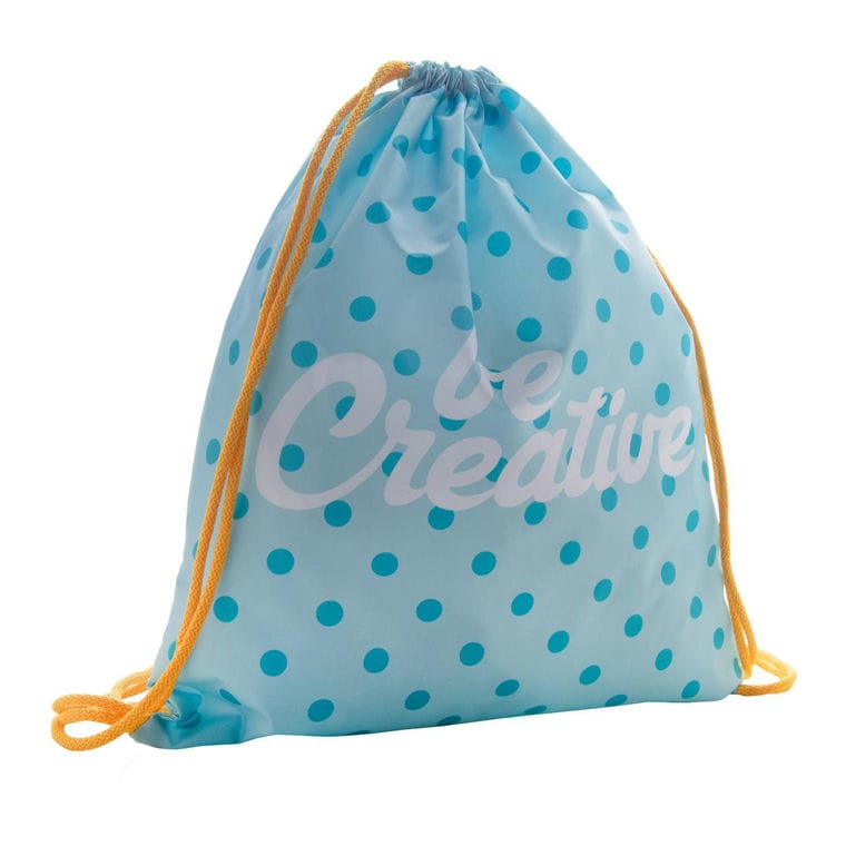 Rucsac cu șnur personalizat CreaDraw Galben