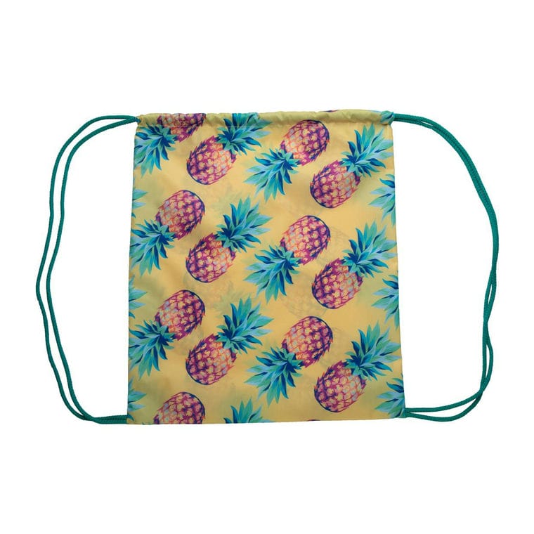 Rucsac cu șnur personalizat CreaDraw verde alb