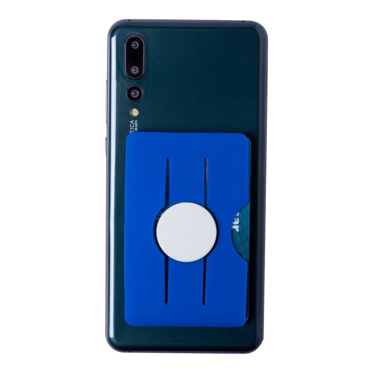 Portcard Tisson albastru alb