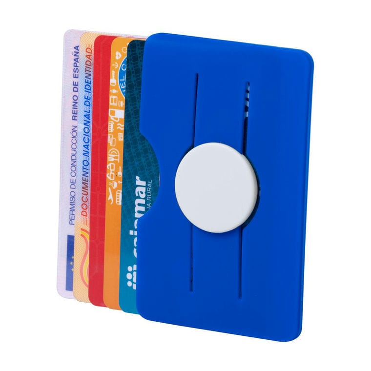 Portcard Tisson albastru alb