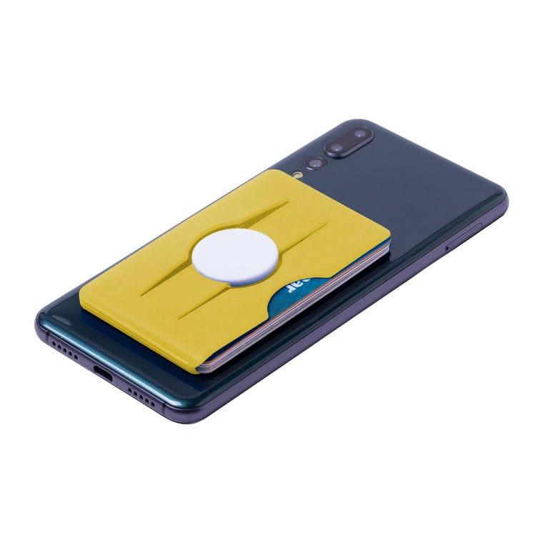 Portcard Tisson galben alb