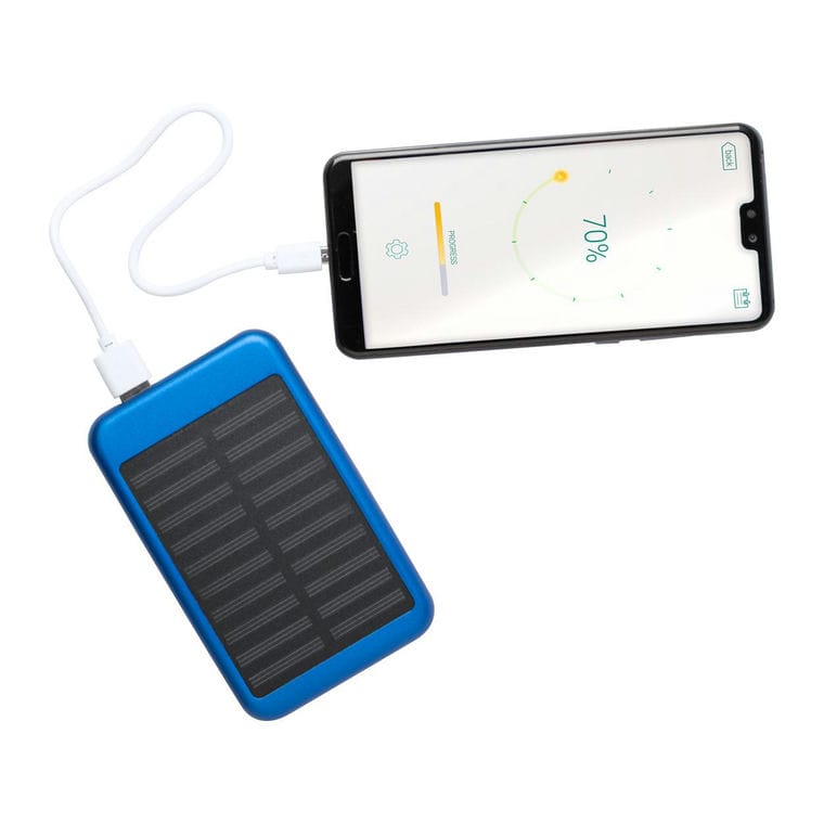 Powerbank SunFour albastru negru