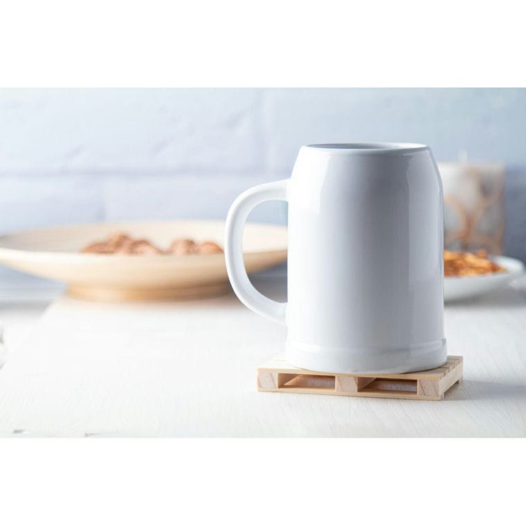 Halbă bere Tilton alb