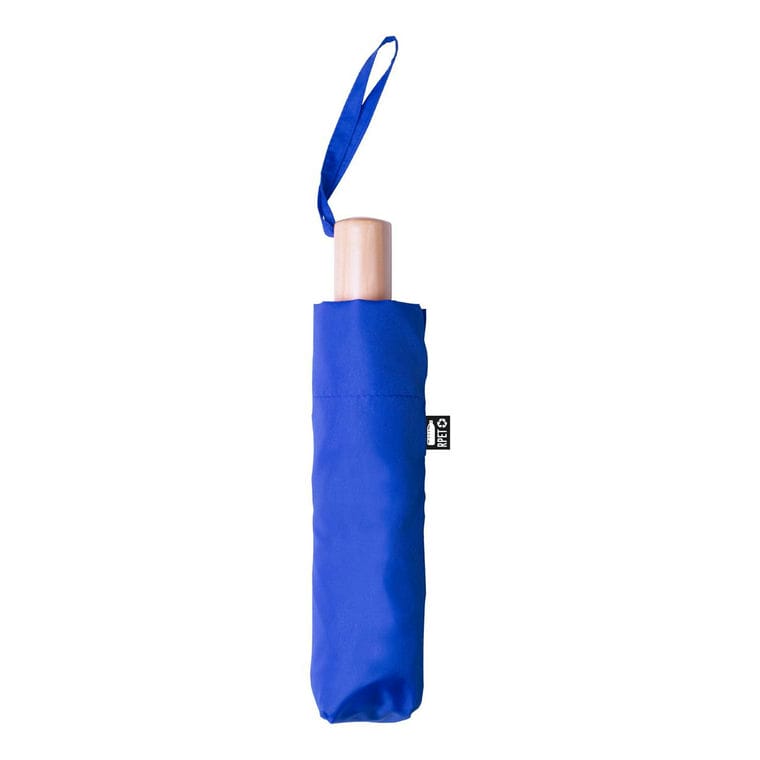 Umbrelă, material reciclat RPET Brosian albastru natural