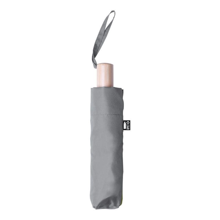 Umbrelă din material reciclat RPET Brosoboo gri