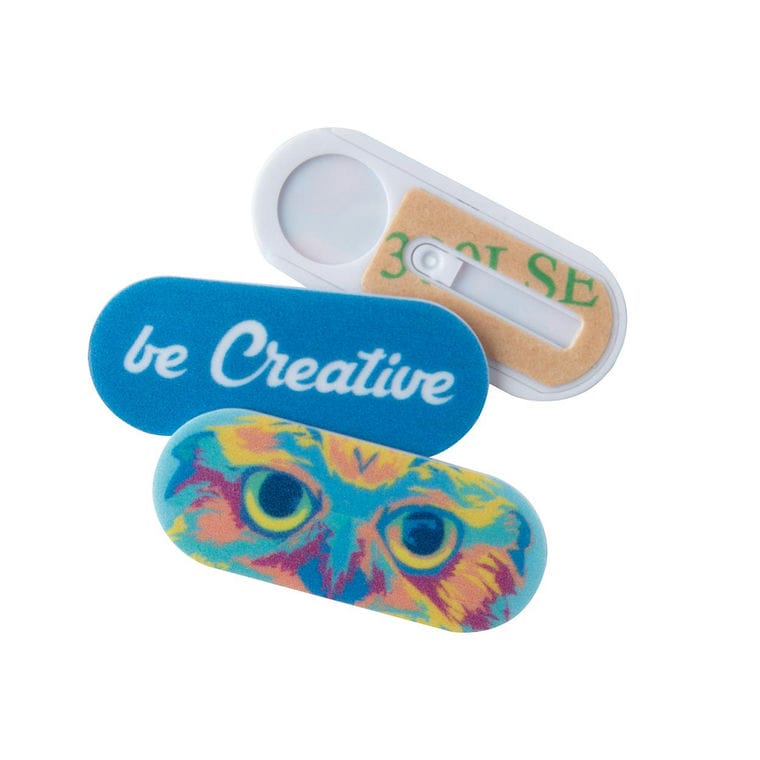 Blocker cameră web CreaCam alb