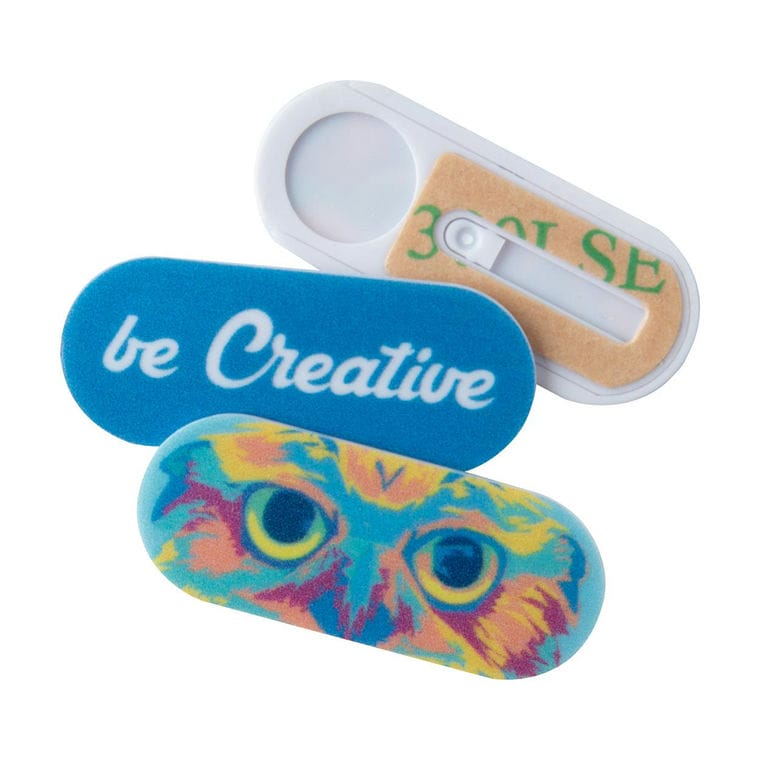 Blocker cameră web CreaCam alb