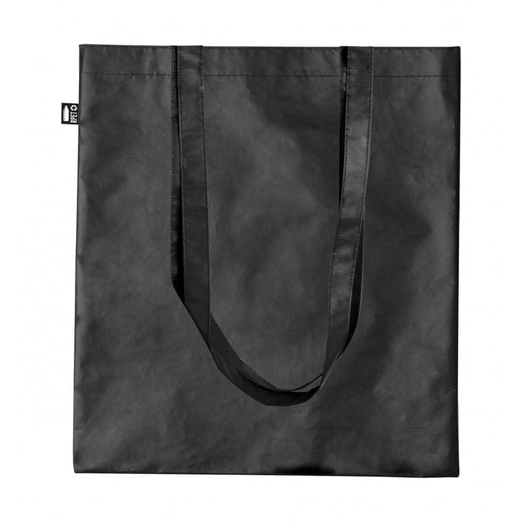 Sacoșă cumpărături, material reciclat RPET Frilend negru