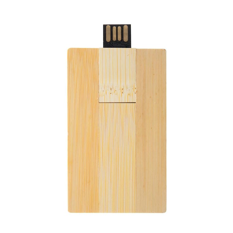 Memorie USB Bambusb natural