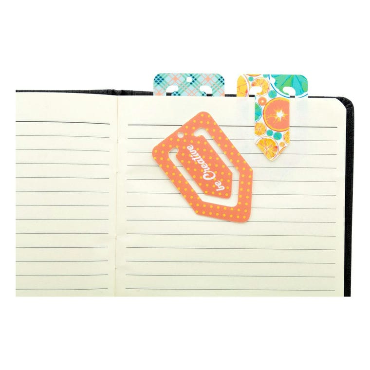 Semn de carte Marxy alb