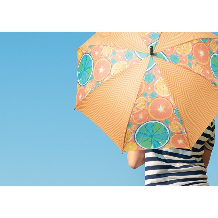 Umbrelă personalizată CreaRain Eight alb