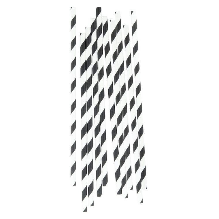 Set paie StriStraw negru alb