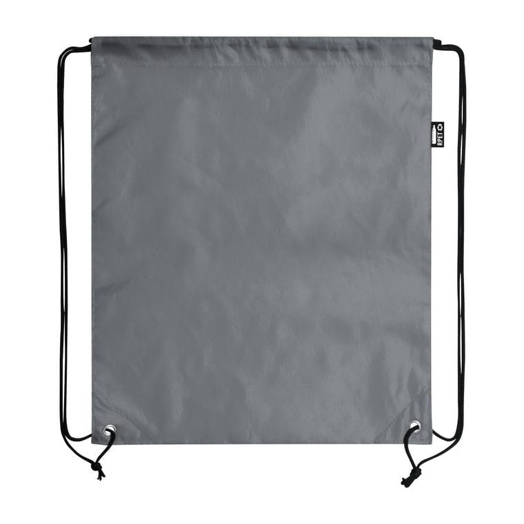 Rucsac drawstring din material reciclat RPET Redraw gri