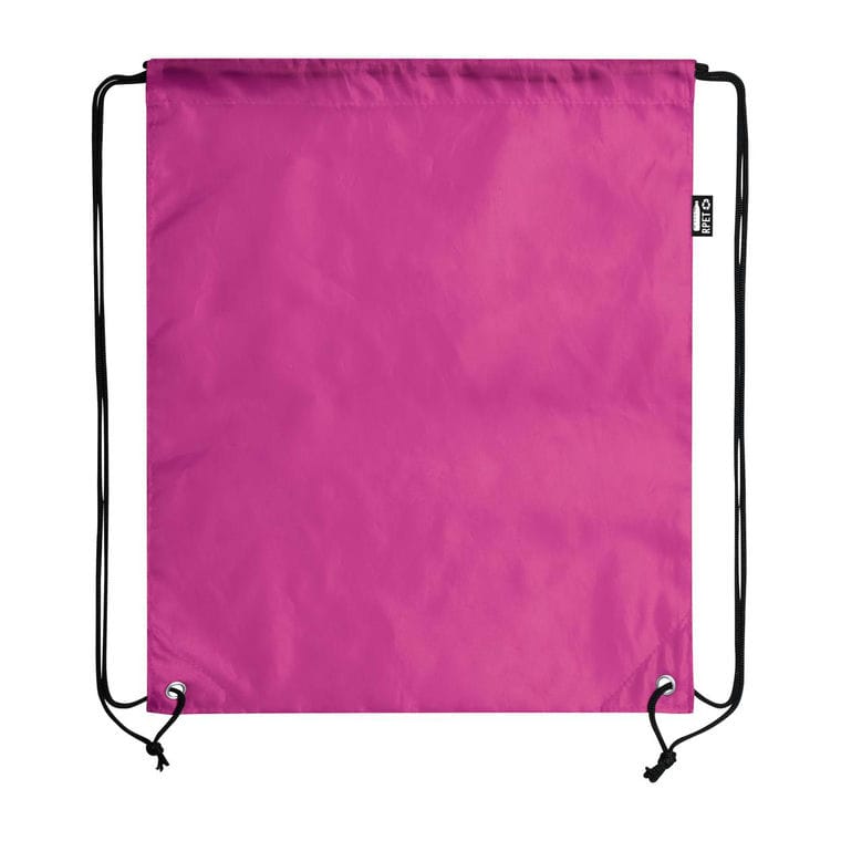 Rucsac drawstring din material reciclat RPET Redraw roz