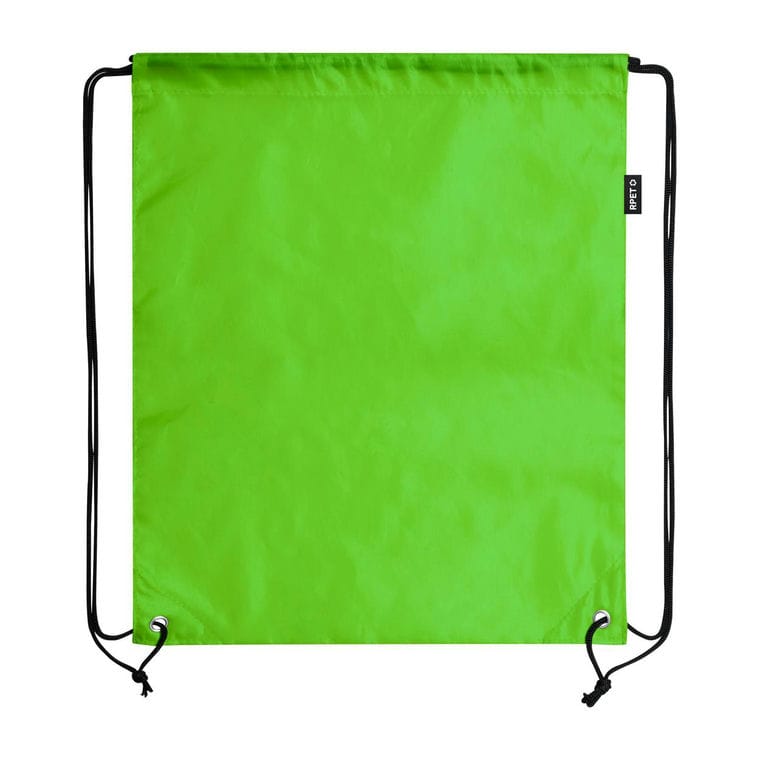 Rucsac drawstring din material reciclat RPET Redraw verde deschis