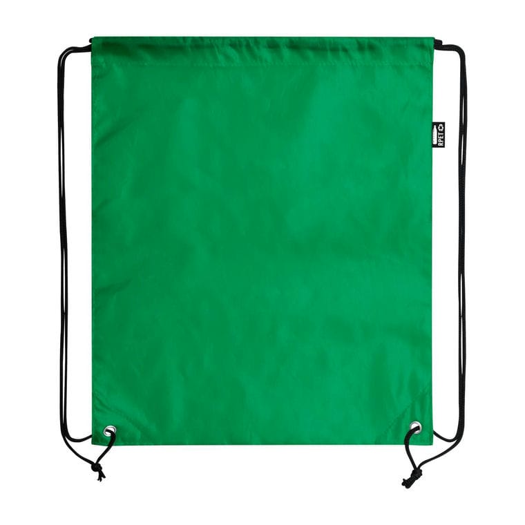 Rucsac drawstring din material reciclat RPET Redraw Verde