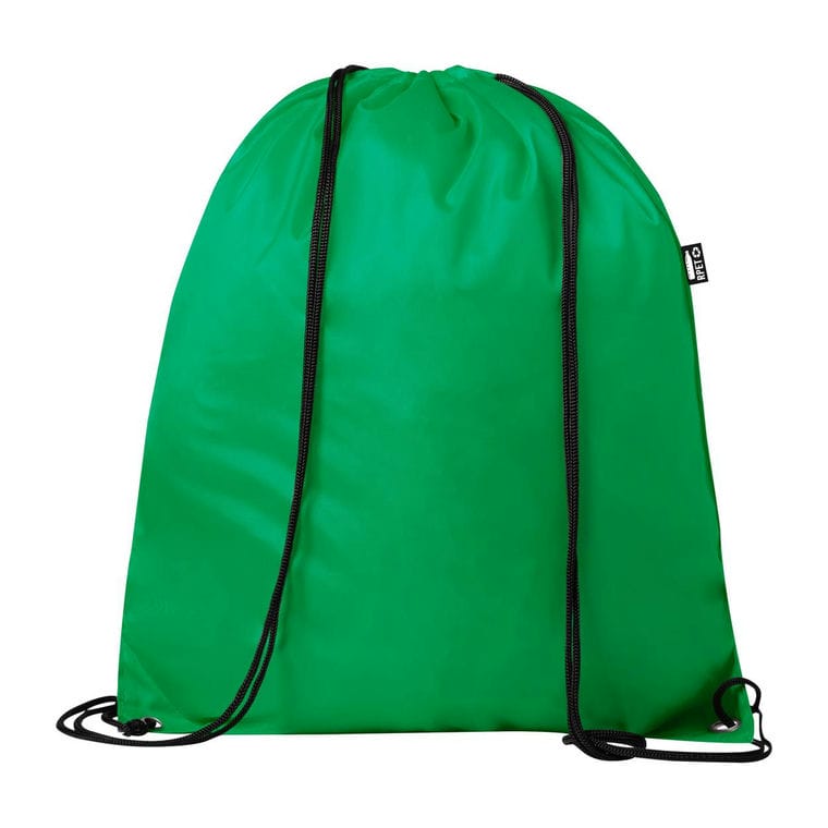 Rucsac drawstring din material reciclat RPET Redraw verde